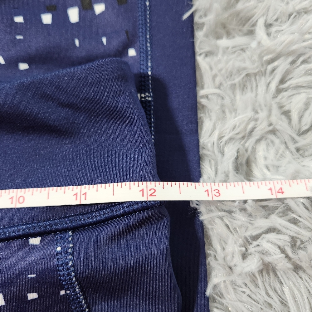 Under Armour Blue Patterned Coldgear Compression … - image 6